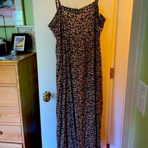 Flowy ankle length dress